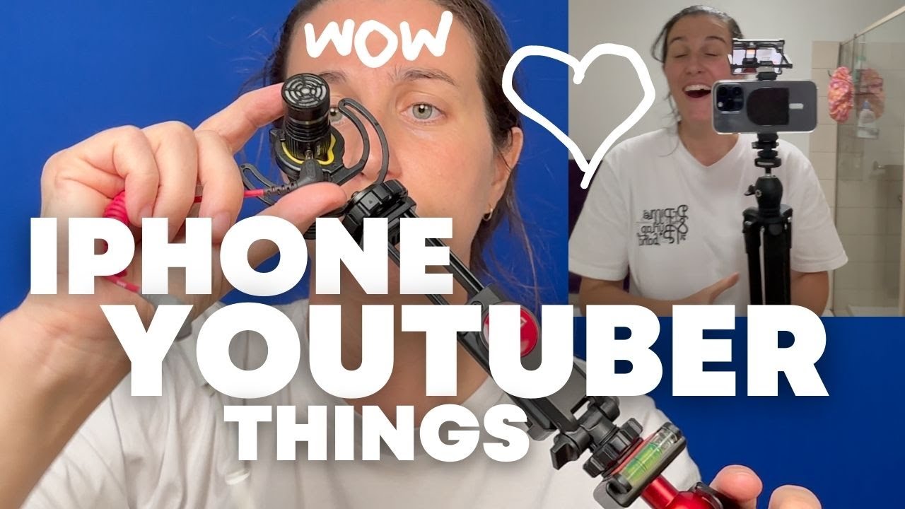 My new favourite toys for making videos with my phone.