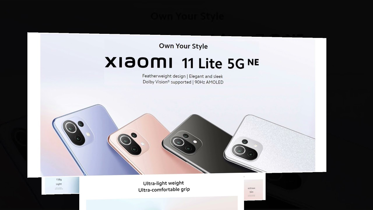 Xiaomi 11 Lite 5G highlights - YouTube