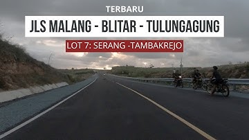TERBARU! JLS Malang - Blitar - Tulungagung Lot 7 Pantai Serang - Tambakrejo Bisa Dilewati