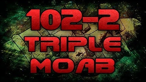MW3: 102-2 Worlds Fastest Triple MOAB w/48 Gunstreak