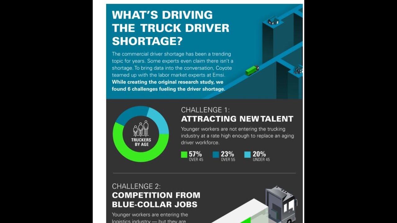 MASSIVE DRIVER SHORTAGE HITS TRUCKING INDUSTRY SO THEY ARE TRYING TO ...