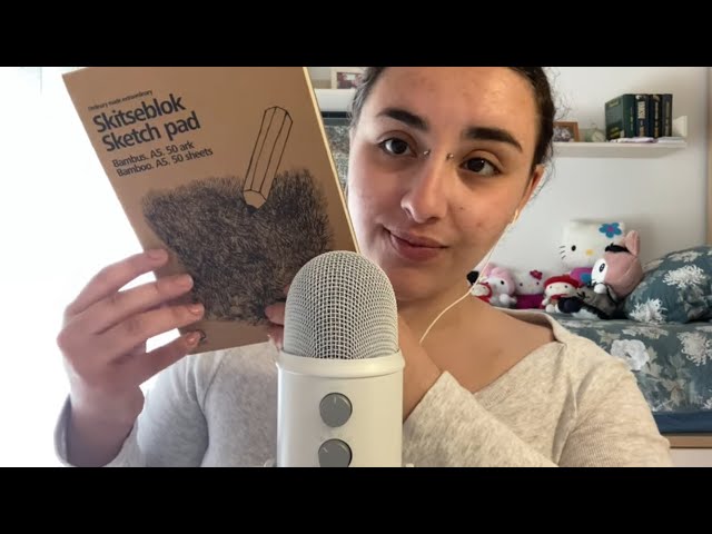 lofi triggers on mic tapping and scratching
