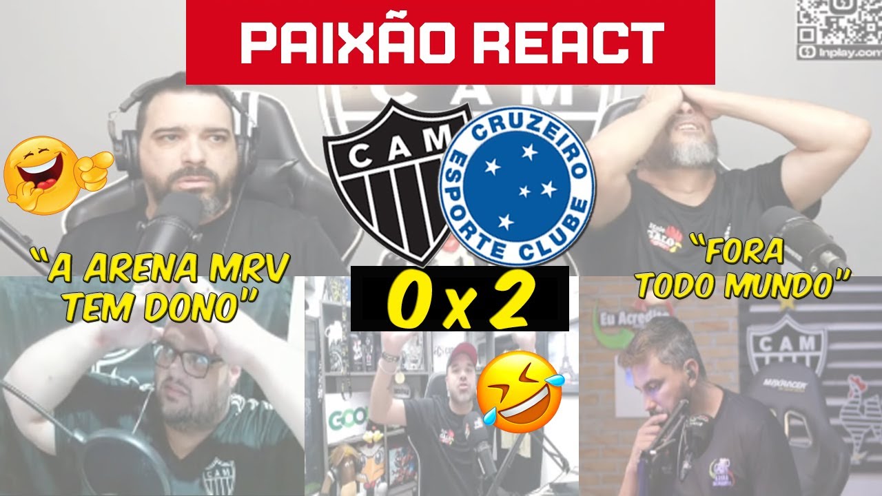 REAÇÕES DA TORCIDA DO GALO NA DERROTA PARA O CRUZEIRO - ATLÉTICO MG 0 X 2 CRUZEIRO - COPA DO BRASIL