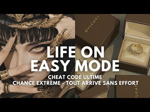 LIFE ON EASY MODE + BOOSTER  ♡ subliminal [REQUEST]