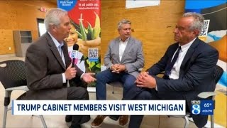 Trump cabinet members visit West Michigan