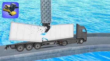 Crash Master 3D - All Levels Gameplay Android,ios Truck Crash crashmaster3d llvl556