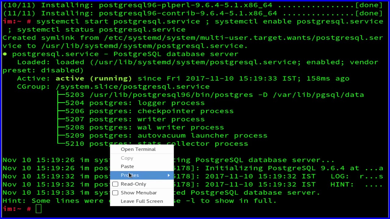 How To Install PostgreSQL 9.6 on OpenSUSE Leap 42.2 - YouTube