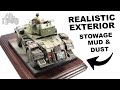 HOW TO MAKE REALISTIC VEHICLE STOWAGE, MUD & DUST | STAGHOUND 1/35TH SCALE thumbnail