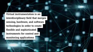 Introduction to  Virtual instrumentation