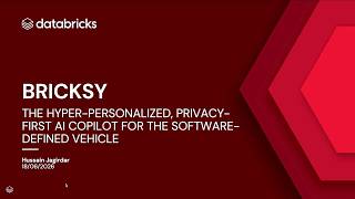 Bricksy: Automotive AI Copilot with Real-Time Telemetry, Lakebase Memory, and Unity Catalog