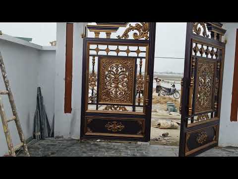 Video CỔNG INOX SƠN NUNG 3M02_0911263133 - youtube