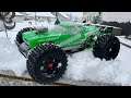 Corally Shogun 6S Bashing in the Snow