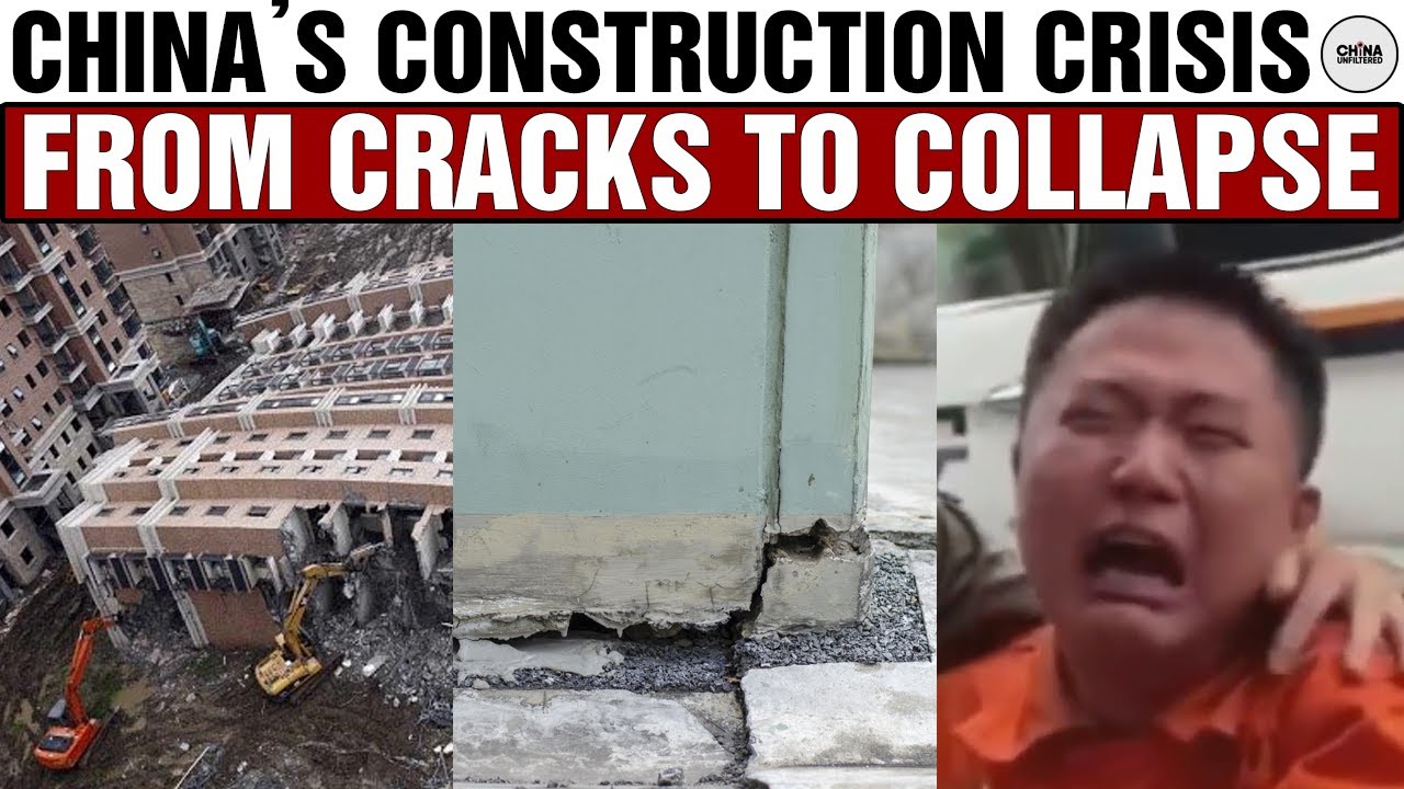 China’s Construction Crisis Worsens: Cracked Ceilings, Collapsing Buildings, Sinking Foundations.