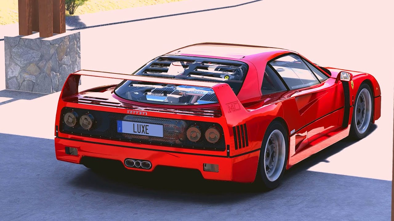 FERRARI F40 CINEMATIC- 4K - YouTube