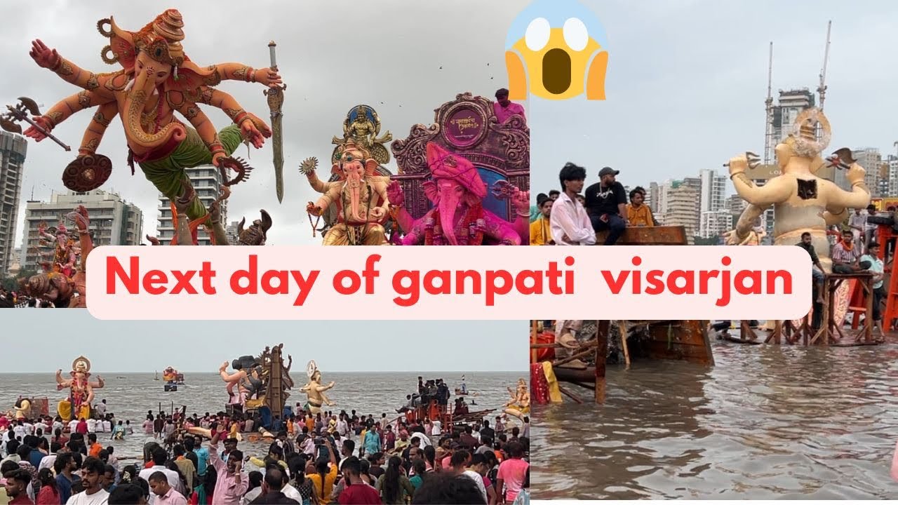 Next day of ganpati visarjan 2025 
