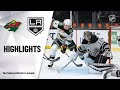 NHL Highlights | Wild @ Kings 1/16/21