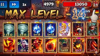 War Against Maximum Level Castle 14 Players! Castle Crush screenshot 5