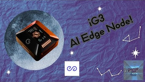 iG3 M1 Agent Dropping Today ! AI Edge Node at Your Fingertips!