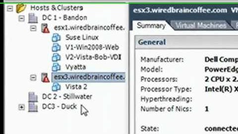 Clone a Virtual Machine In VMware ESX Server   YouTube