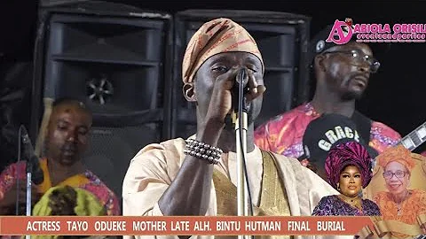 See what Sikiratu Sindodo did to Sule Alao Malaika  @ her Mum's Burial