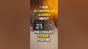 StandBy Has A HIDDEN Feature 🤫