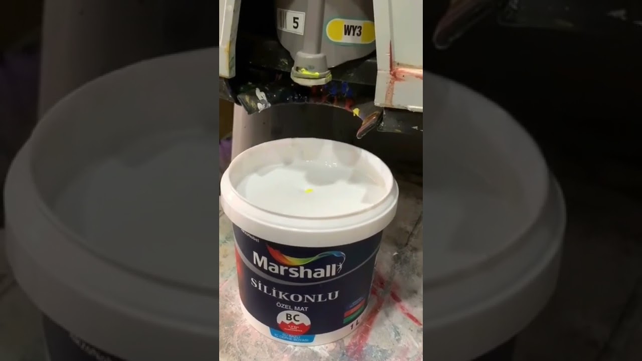 Insert some cheesy line about paint. 