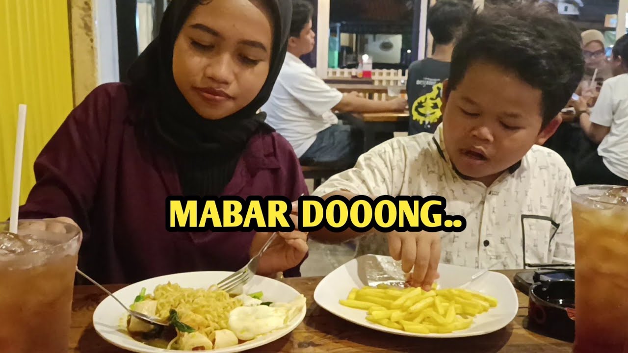 DINNER NYA DITEMENIN IRFAN @Irfan Lontong #ulul #irfanlontong #dinner #vlog