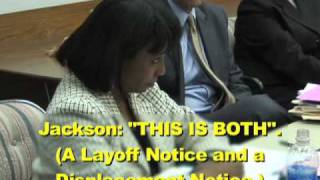 Lansing School Board - May 1, 2008: Layoff Notice
