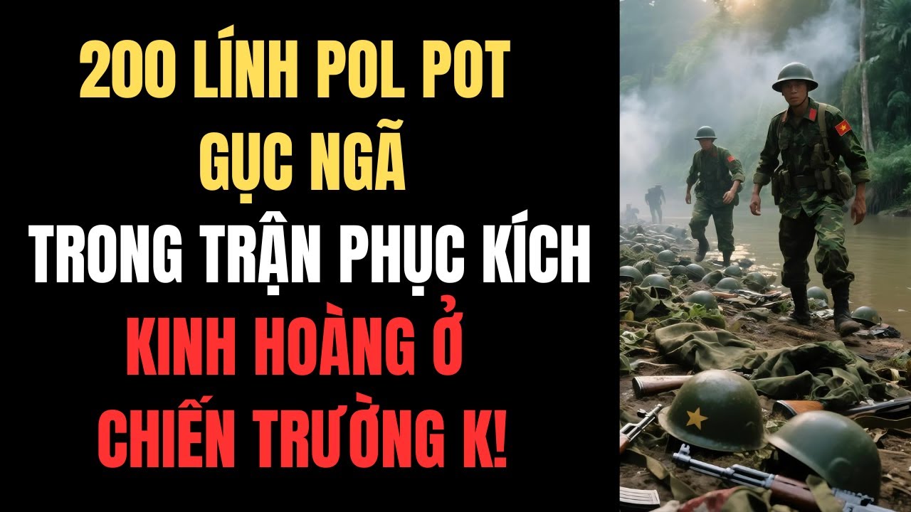 200 Lính Pol Pot Gục Ngã Trong Trận Phục Kích Kinh Hoàng Ở Chiến Trường K!