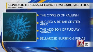 New COVID-19 outbreaks reported at 4 long-term care facilities in Wake County