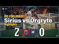 Sirius-Örgryte 2-0 (höjdpunkter) #allsvenskan