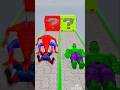 Kiss or Save Run 😘💥 Spider-Man vs Hulk 🕷️💚 Funny Epic Challenge! 🔥