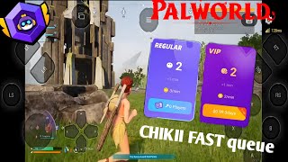 chikii cloud palworld game high queue time problem solved palworld chikii game fast start # palworld screenshot 4