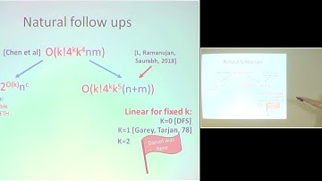 DAY4 1 20: Minding the poly(n) (Daniel Lokshtanov)