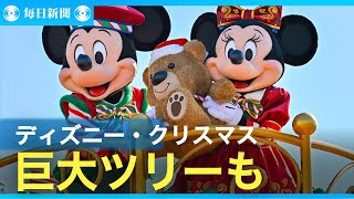 東京ディズニーリゾートでクリスマスイベント