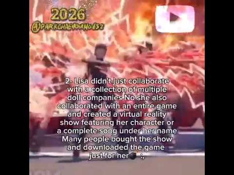 Lisa Achieved Her Dream And Collaborated With More Than 5 Game Companies Lalisa Lilies 