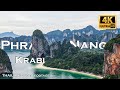 【4K】Phra Nang Beach in Krabi -THAILAND Video footage-