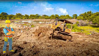 Big Deal for this CAT D4D BULLDOZER || Construction life