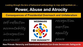 Power, Abuse, Atrocity (Presidential Overreach)[Primate Hierarchy, Dominance and Democratic Erosion]