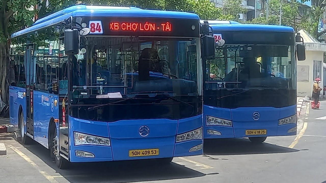 Futa Bus - Full hành trình lượt đi xe buýt 84 rời BX.buýt Chợ Lớn đến Bến Tân Túc