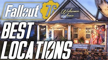 Top 5 CAMP Locations With Pre Existing Structures - Fallout 76
