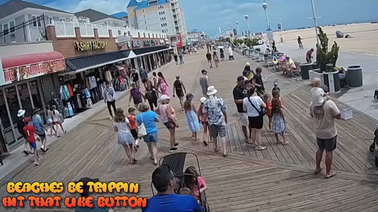 Ocean City, MD Boardwalk Cam Maryland beach live webcam ocean city