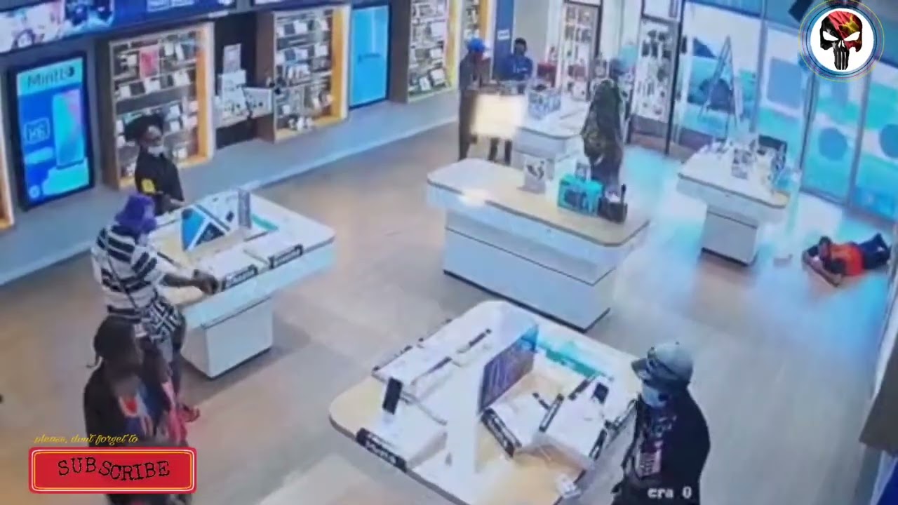 PNG Armed Robbery at Phone Haus Port Moresby 2022