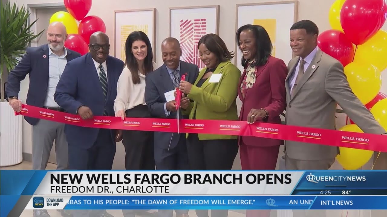 New Wells Fargo Branch opens in Charlotte