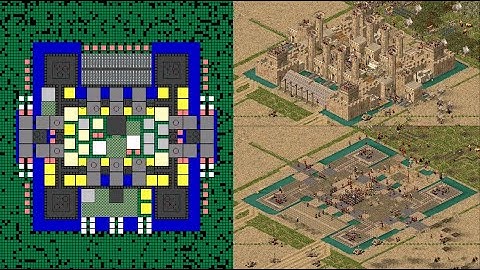 Homemade AI Castle - abstract lawn mower | Stronghold Crusader