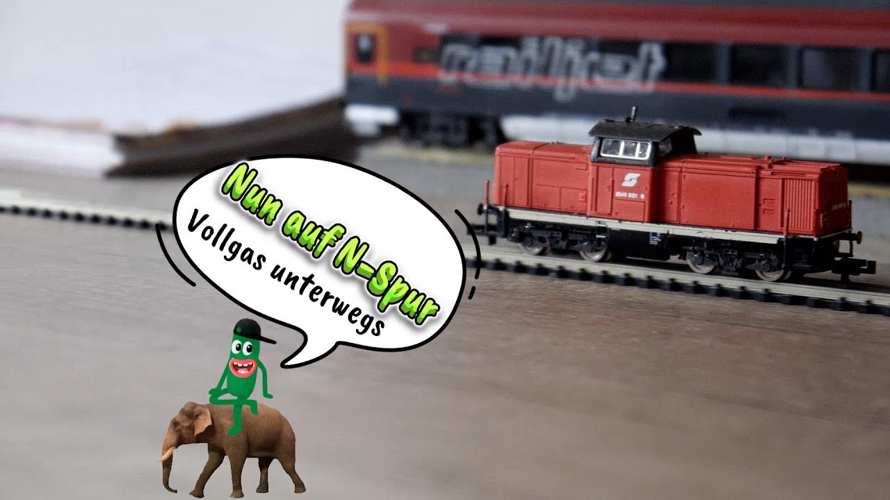 Aufrüstung & Digitalisierung * der N-Spur Diesellok 2048 *😁