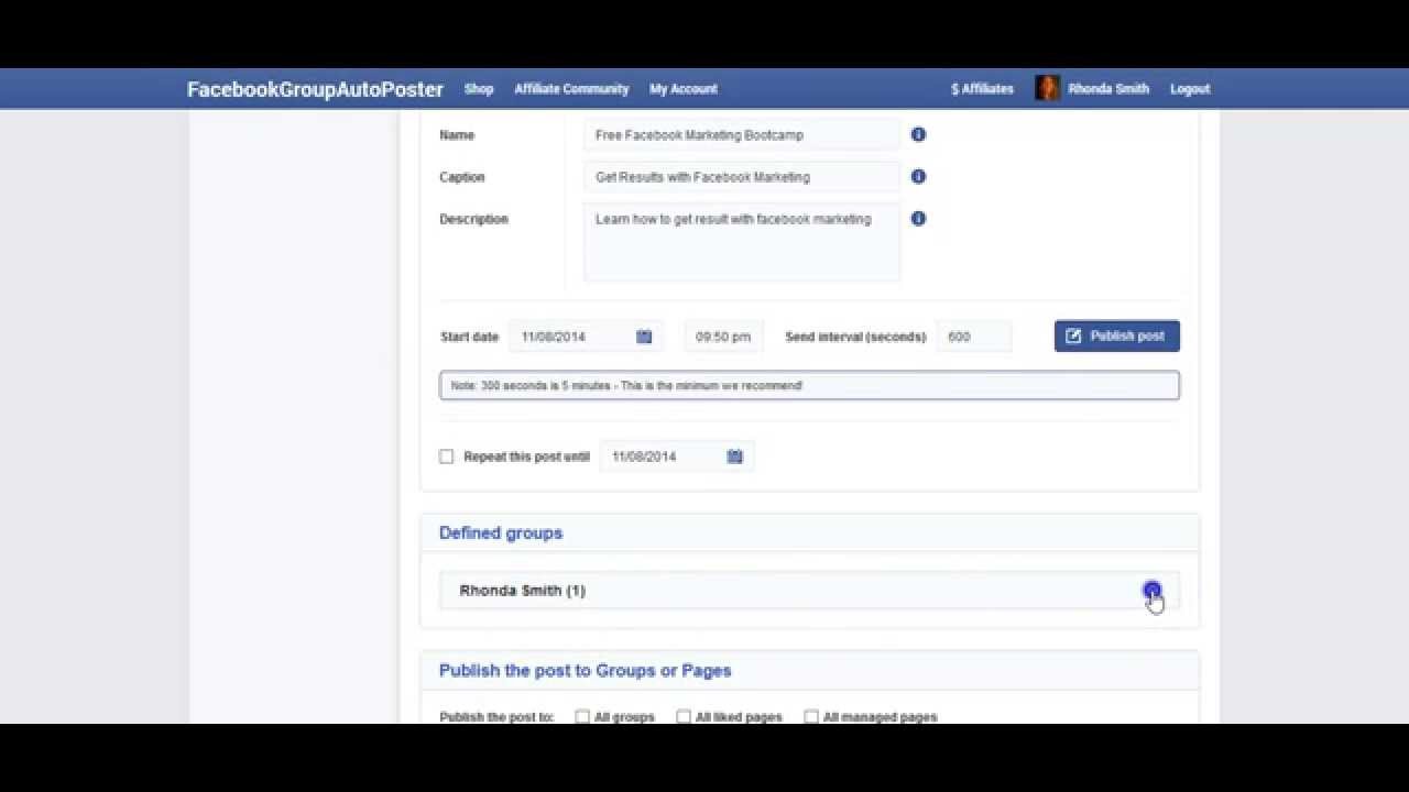How to Use Facebook Group Autoposter