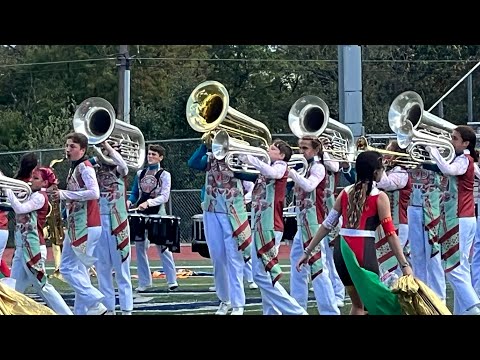 In the lot with the musselman high school marching band|| The Harvest