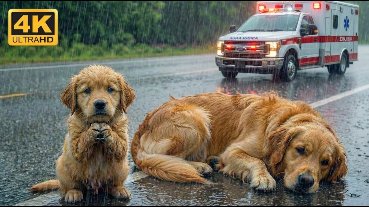 A Helpless Puppy Begged for Help from a Kind Man – The Miracle That Followed