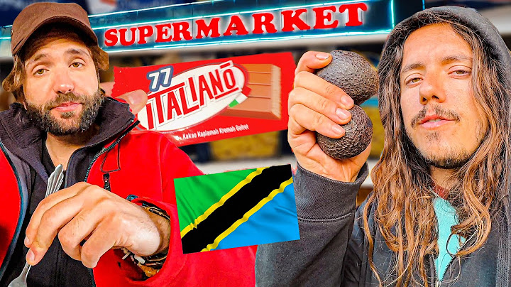 super supermercati africani con Barbascura X 🇹🇿